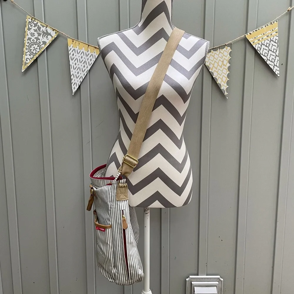 Skip Hop Duo Special Edition Diaper Bag French Stripe